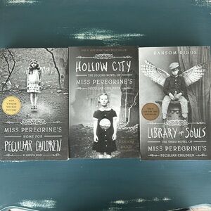 Miss Peregrine’s books - set of 3